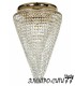 Люстра потолочная с потолочным комплектом Arti Lampadari Favola E 1.3.50.502 N, Никель Favola E 1.3.50.502 N