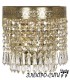 Люстра потолочная с потолочным комплектом Arti Lampadari Prima E 1.3.30X30.600 N, Никель Prima E 1.3.30X30.600 N