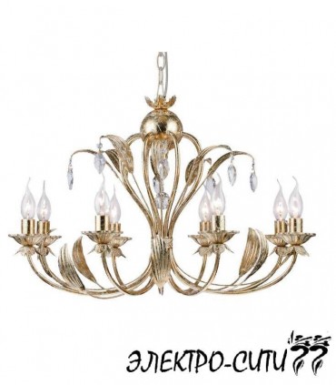 Люстра подвесная Arti Lampadari Contrada E 1.1.8 WO, Белый Contrada E 1.1.8 WO