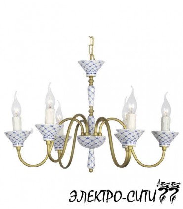 Люстра подвесная Arti Lampadari Romano E 1.1.6.601 G, Золото Romano E 1.1.6.601 G