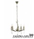 Люстра подвесная Arti Lampadari Pisani E 1.1.10.601 G, Золото Pisani E 1.1.10.601 G