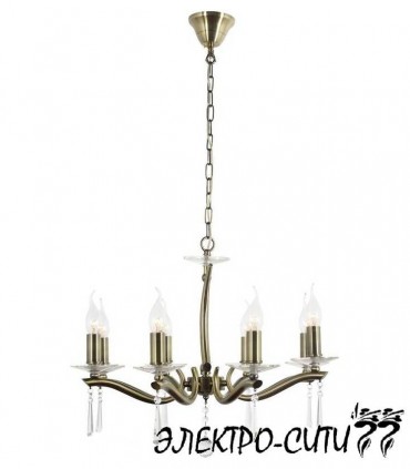 Люстра подвесная Arti Lampadari Pisani E 1.1.10.601 N, Никель Pisani E 1.1.10.601 N