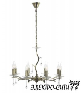 Бра с двумя плафономи Arti Lampadari Pisani E 2.1.2.601 G, Золото Pisani E 2.1.2.601 G