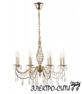 Люстра подвесная Arti Lampadari Roana E 1.1.8 CG, Кремовый, золотой Roana E 1.1.8 CG