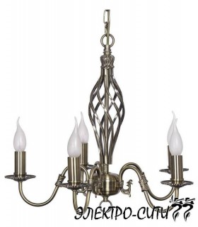 Люстра подвесная Arti Lampadari Melissa E 1.1.6 WO, Белый, оранжевый Melissa E 1.1.6 WO