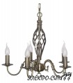 Люстра подвесная Arti Lampadari Melissa E 1.1.6 WO, Белый, оранжевый Melissa E 1.1.6 WO