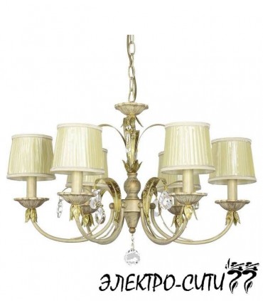 Люстра подвесная Arti Lampadari Vittorio E 1.1.6 WG, Белый Vittorio E 1.1.6 WG