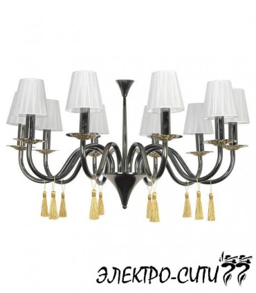 Люстра подвесная Arti Lampadari Amelia E 1.6.6.502 SB, Серебро с чернением Amelia E 1.6.6.502 SB