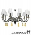 Люстра подвесная Arti Lampadari Amelia E 1.6.6.502 SB, Серебро с чернением Amelia E 1.6.6.502 SB