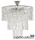 Люстра потолочная с потолочным комплектом Arti Lampadari Tito E 1.3.40 G, Золото Tito E 1.3.40 G