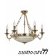 Люстра каскадная Arti Lampadari Lazio E 1.9.35.501 G, Золото Lazio E 1.9.35.501 G