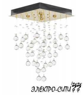 Люстра потолочная с зеркалом Arti Lampadari Flusso H 1.4.45.615 G, Золото Flusso H 1.4.45.615 G
