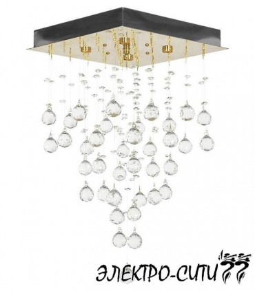 Люстра потолочная с зеркалом Arti Lampadari Flusso H 1.4.45.615 G, Золото Flusso H 1.4.45.615 G