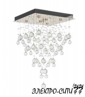 Люстра потолочная с зеркалом Arti Lampadari Flusso H 1.4.55.615 G, Золото Flusso H 1.4.55.615 G