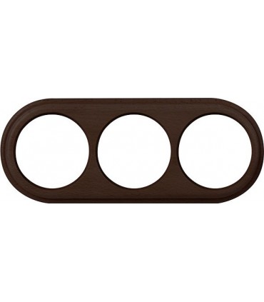 Рамка на 3 поста для наружного монтажа Werkel Legend, венге WL15-frame-03 W