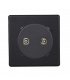 Розетка TV/FM, Varilight Varigrid, Matt Black Z1EGRTV3Y.MB