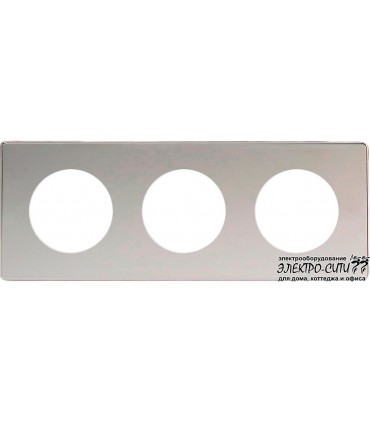 Рамка на 3 поста Varilight Varigrid, Polished Chrome XECG3S