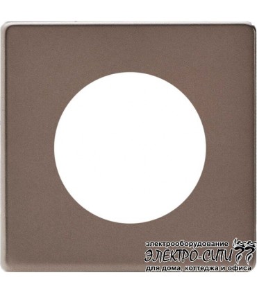 Рамка на 1 пост Varilight Varigrid, Pewter Effect XERG1S