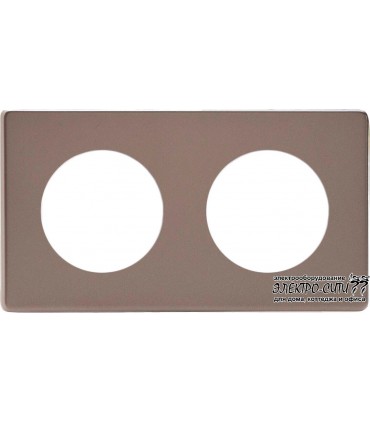 Рамка на 2 поста Varilight Varigrid, Pewter Effect XERG2S