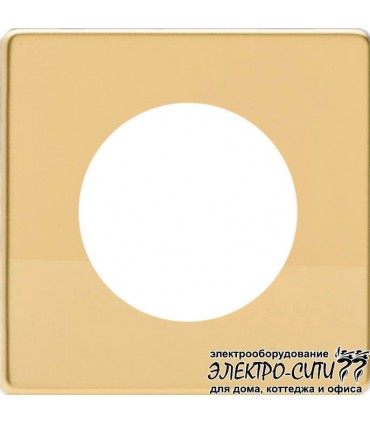 Рамка на 1 пост Varilight Varigrid, Polished Brass XEVG1S