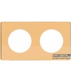 Рамка на 2 поста Varilight Varigrid, Polished Brass XEVG2S