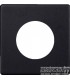 Рамка на 1 пост Varilight Varigrid, Matt Black XEVG1S