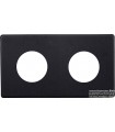 Рамка на 2 поста Varilight Varigrid, Matt Black XEVG2S