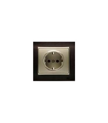 Розетка BJC Mega Madera венге 22501-WGD