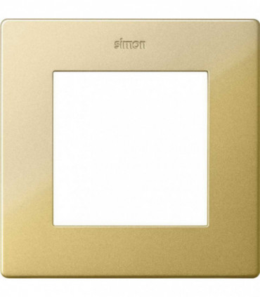 Рамка на 1 пост, Simon 24 Harmonie, золото {PRODUCT_REFERENCE}
