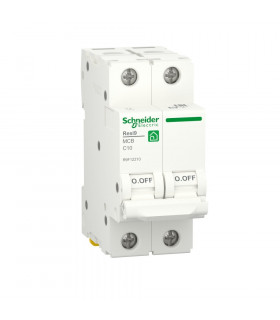 Автоматический выключатель (АВ) С 6А 2P 6000A Resi9 Schneider Electric R9F12206 {PRODUCT_REFERENCE}