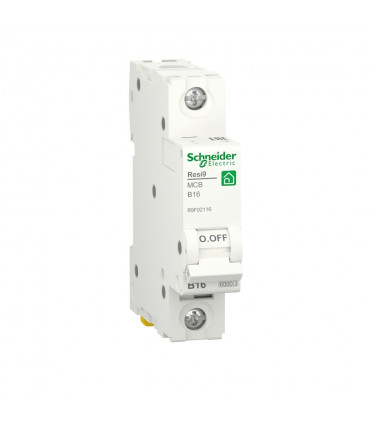 Автоматический выключатель (АВ) B 16А 1P 6000A Resi9 Schneider Electric R9F02116 {PRODUCT_REFERENCE}