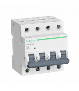 Автоматический выключатель Systeme Electric (Schneider Electric) City9 Set 4Р 25 A, тип B, 4.5 кА, C9F14425 {PRODUCT_REFERENCE}