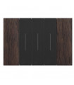 Выключатель в сборе BTICINO LIVING NOW, дерево орех {PRODUCT_REFERENCE}