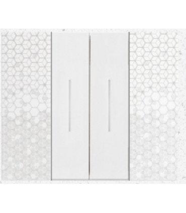 Выключатель в сборе BTICINO LIVING NOW, пластик пиксель {PRODUCT_REFERENCE}