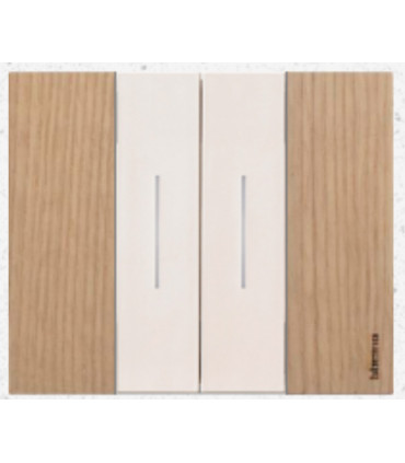 Выключатель в сборе BTICINO LIVING NOW, дерево дуб {PRODUCT_REFERENCE}