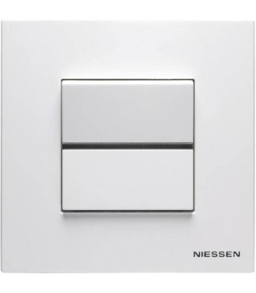 Выключатель Niessen серия Zenit Белый N2271 BL N2271 BL