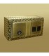 Розетка TV + HDMI + RJ 45 FEDE SAN SEBASTIAN SURFACE BRIGHT PATINA FD01522PB