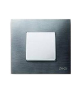 Выключатель Simon 27 play нержавеющая сталь 2700617-042 2700617-042