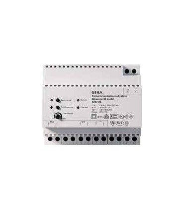 Gira REG Источник питания для аудиодомофона на DIN-рейку 128700