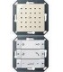 Gira S-55 Бел Внутренняя квартирная станция (аудио) скрытого монтажа hand free прозр клавиши 1280127