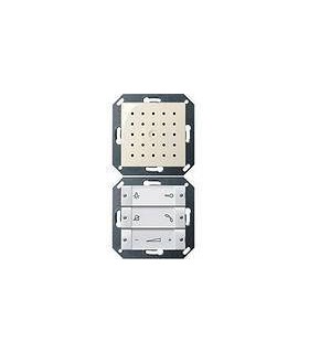 Gira S-55 Бел Внутренняя квартирная станция (аудио) скрытого монтажа hand free прозр клавиши 1280127