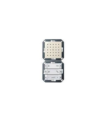 Gira S-55 Бел Внутренняя квартирная станция (аудио) скрытого монтажа hand free прозр клавиши 1280127