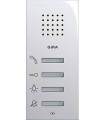 Gira S-55 Бел глянц Внутренняя квартирная станция (аудио) наружного монтажа hand free 125003