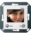 Gira S-55 Бел глянц ЖКИ-дисплей цветной для внутренней квартирной станции скрытого монтажа 128603