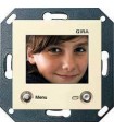 Gira S-55 Крем глянц ЖКИ-дисплей цветной для внутренней квартирной станции скрытого монтажа 128601