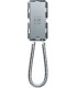Gira Алюминий Домофонная станция Standard с трубкой 128126