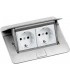 Legrand - Напольный лючок на 4 модуля, алюминий {PRODUCT_REFERENCE}