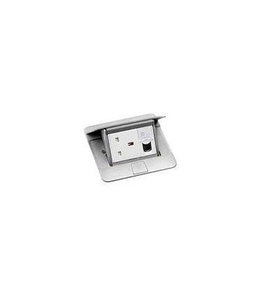Legrand - Напольный лючок на 3 модуля, алюминий {PRODUCT_REFERENCE}