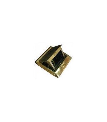Legrand - Напольный лючок на 3 модуля, латунь {PRODUCT_REFERENCE}