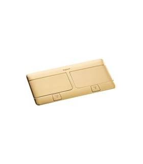 Legrand - Напольный лючок на 8 модулей, латунь {PRODUCT_REFERENCE}